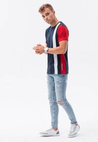 Ombre Camiseta estampada - navy blue
