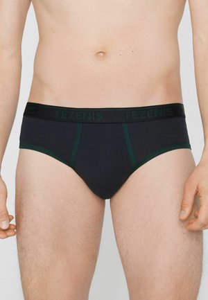 CONTRASTO CON LOGO - Slip - blue