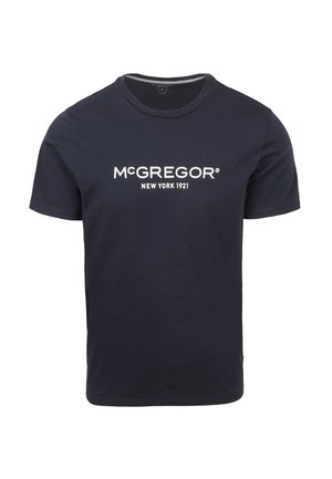 T-shirt print - navy
