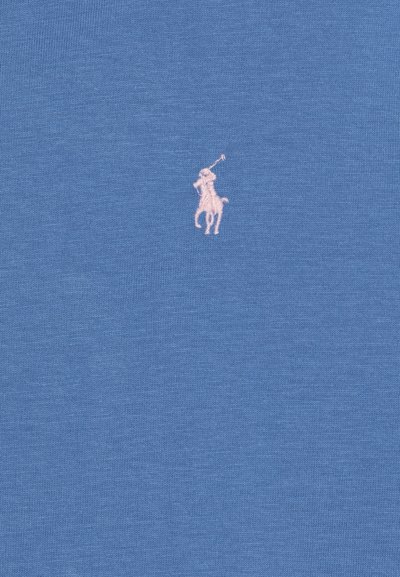 Polo Ralph Lauren COTTON JERSEY CREWNECK TEE - Jednoduché tričko - new england blue/pink
