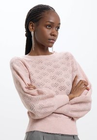Calliope TRAFORATA - Maglione - rosa