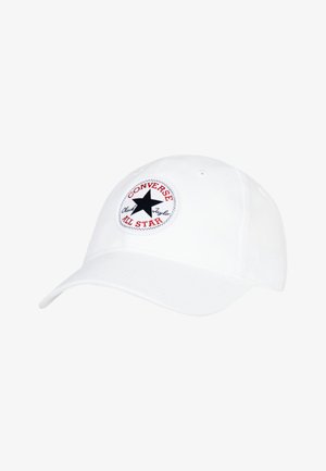 CHUCK PATCH CURVED BRIM - Gorra - white