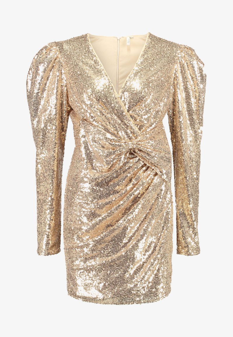 Nly by Nelly PUFFY POWER SEQUIN DRESS Cocktailklänning Nly by Nelly PUFFY POWER SEQUIN DRESS Cocktailklänning