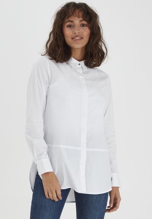 PZElna - Blúzka so zapínaním na gombíky - optical white