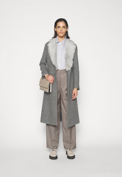 STUDIO ID JENNI COAT WITH COLLAR - Κλασικό παλτό - grey