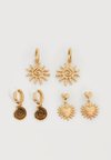 LUVSHELL 3 PACK - Naušnice - other brown