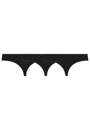 3 PACK - G-strenge - black