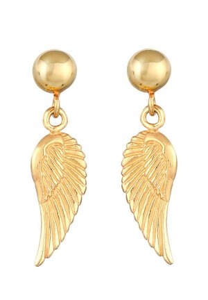 WING BASIC - Øreringe - gold-coloured
