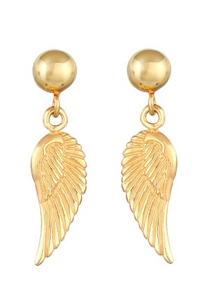 WING BASIC - Ohrringe - gold-coloured