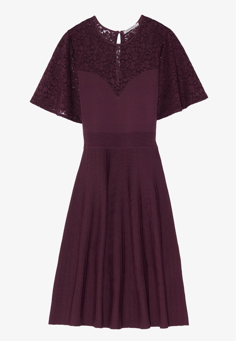 Anna Field Gebreide jurk bordeauxrood Anna Field Gebreide jurk bordeauxrood