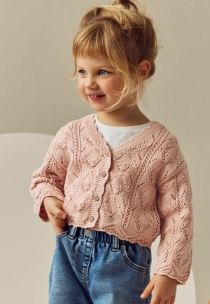 Next, REGULAR FIT - V-NECK - Cardigan - pink