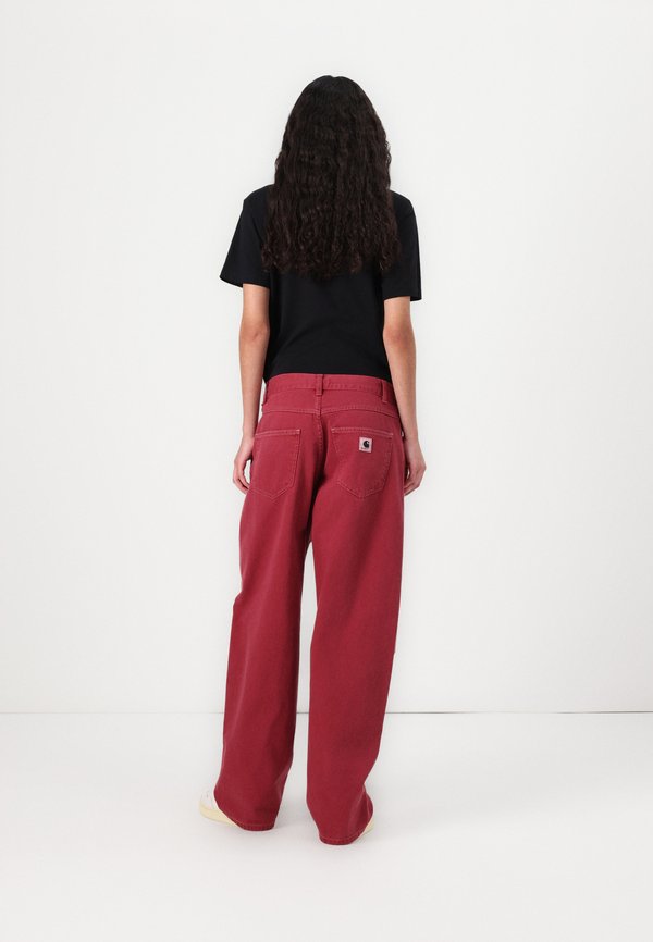 BRANDON PANT - Relaxed fit jeans - mulberry stone dyed4