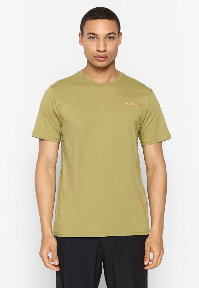 hurley T-shirt basic olijfgroen hurley T-shirt basic olijfgroen