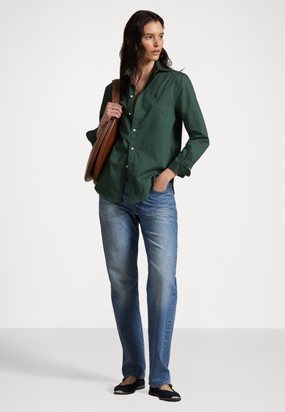 Polo Ralph Lauren CLASSIC FIT COTTON TWILL SHIRT - Blus - dark green