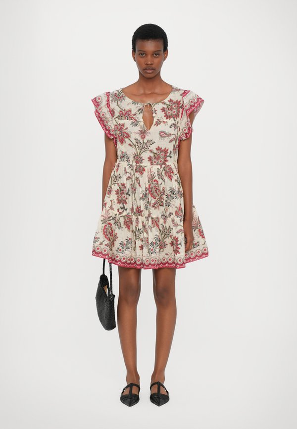 CASSANDRA PRINT TUNIC DRESS - Day dress2