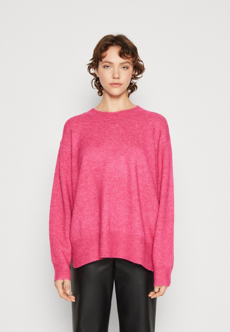 Even&Odd Jumper - cherry jubillee/pink - Zalando.co.uk