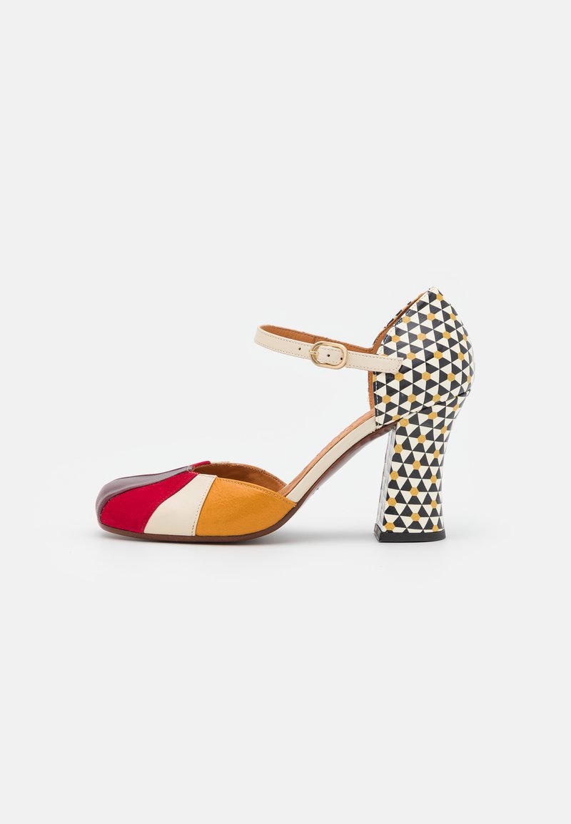 Damen Pumps | Chie Mihara FEIJA Pumps freya grape/rojo/fox leche/salou dijon/pekin blanc/nude - OZ02653 Damen Pumps | Chie Mihara FEIJA Pumps freya grape/rojo/fox leche/salou dijon/pekin blanc/nude - OZ02653