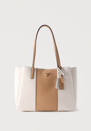 Guess, NOELLE TECH TOTE - Velika torba - off white/beige