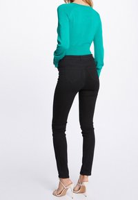 Morgan Strickpullover - mottled green