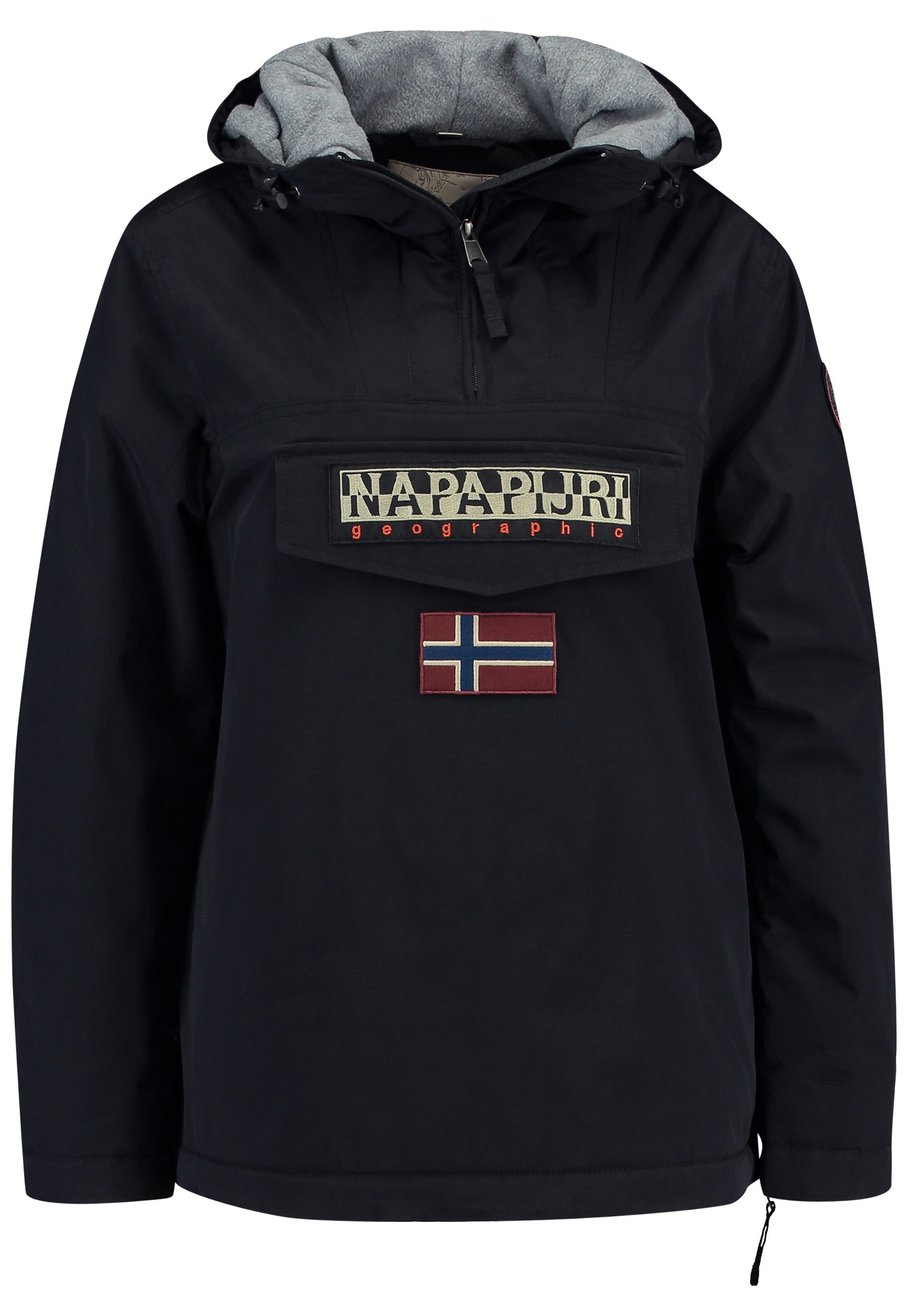 Napapijri RAINFOREST Windbreaker blackschwarz Napapijri RAINFOREST Windbreaker blackschwarz