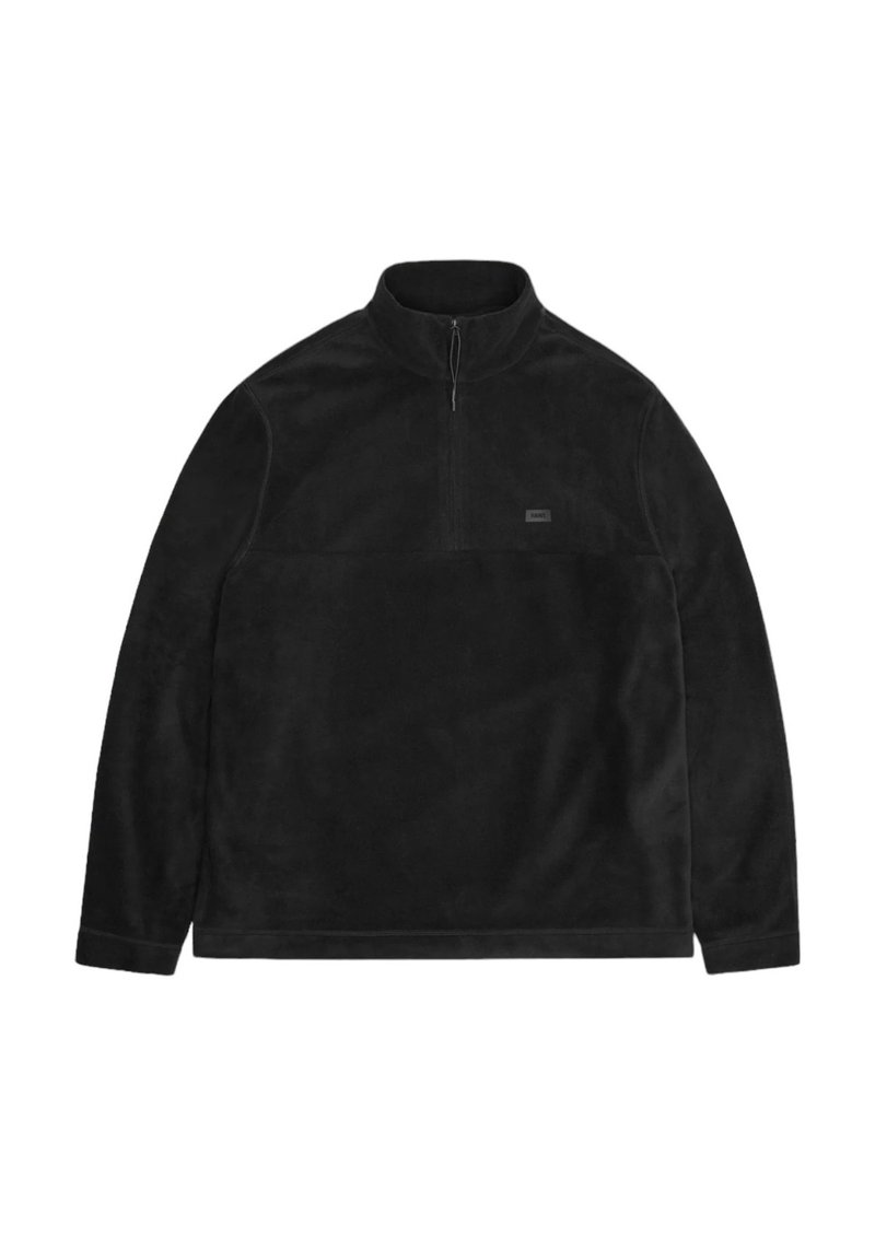 Rains Fleece trui zwart