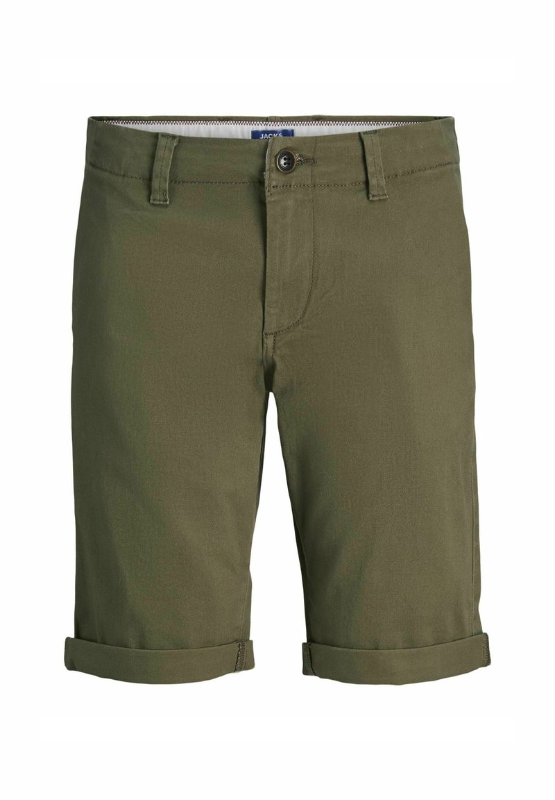 Jack & Jones Junior Shorts olijfgroen gemêleerd Jack & Jones Junior Shorts olijfgroen gemêleerd