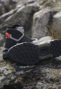 adidas Performance EASTRAIL MID RAIN.RDY - Scarpa da hiking - core black   carbon   charcoal solid grey