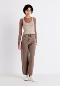 Pepe Jeans BARREL  - Jeans a sigaretta - earth brown