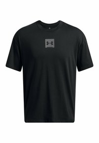 HEAVYWEIGHT OVERSIZED BOX LOGO - Spordi T-särk - black