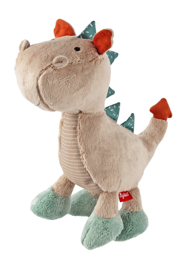 KUSCHELTIER DRACHE PATCHWORK SWEETY – Kuscheltier – taupe mehrfarbig