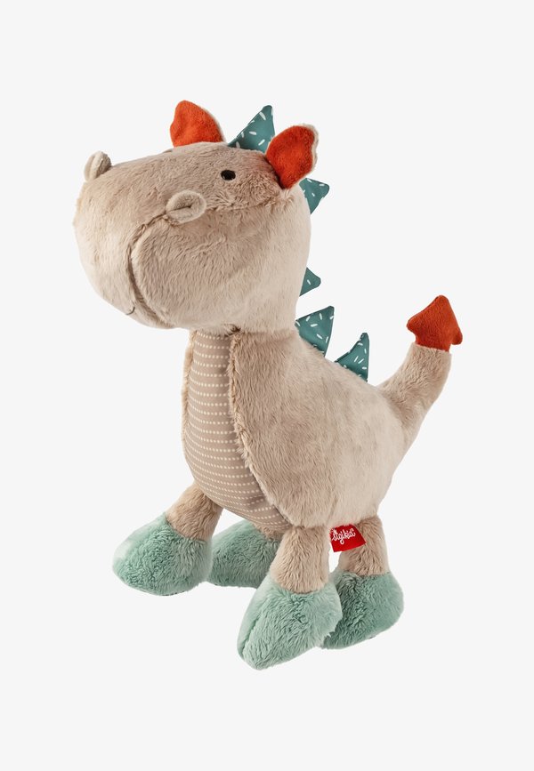 KUSCHELTIER DRACHE PATCHWORK SWEETY – Kuscheltier – taupe mehrfarbig