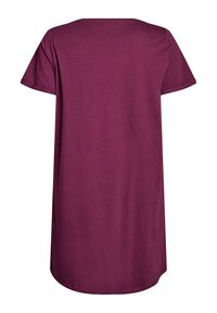 Zizzi Camicia da notte - mauve wine love