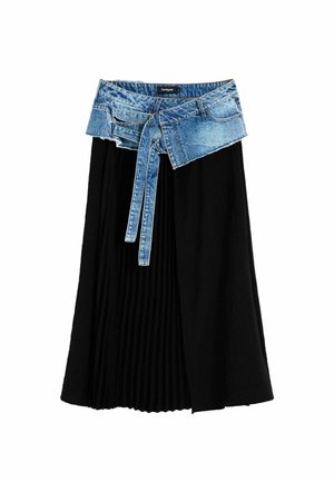 Desigual, Jupe portefeuille - black