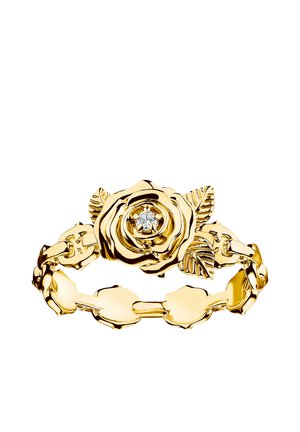 ROSES ROMANCE - Ring - weiß/gelbgoldfarben