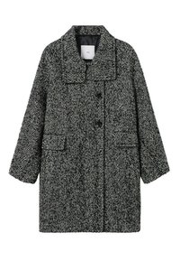 Mango Abrigo corto - black