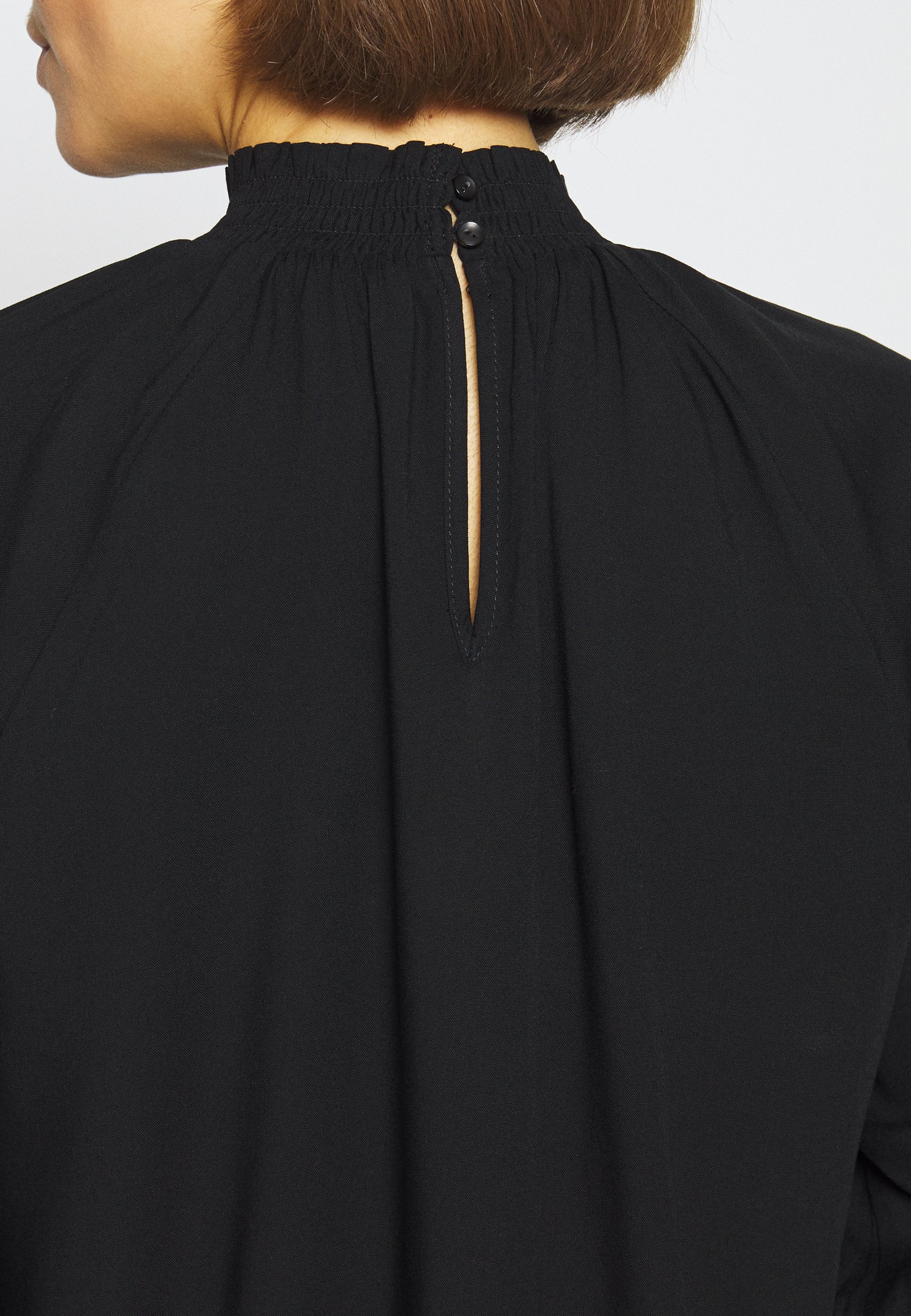 Cotton On MOCK NECK FRILL SLEEVE Blouse black Zalando.nl Cotton On MOCK NECK FRILL SLEEVE Blouse black Zalando.nl