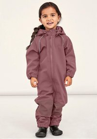 Name it - NMNALFA SUIT SOLID UNISEX - Lietusmētelis - purple Miniatūras attēls 1