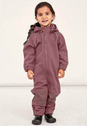 NMNALFA SUIT SOLID UNISEX - Nepromokavý overal - purple