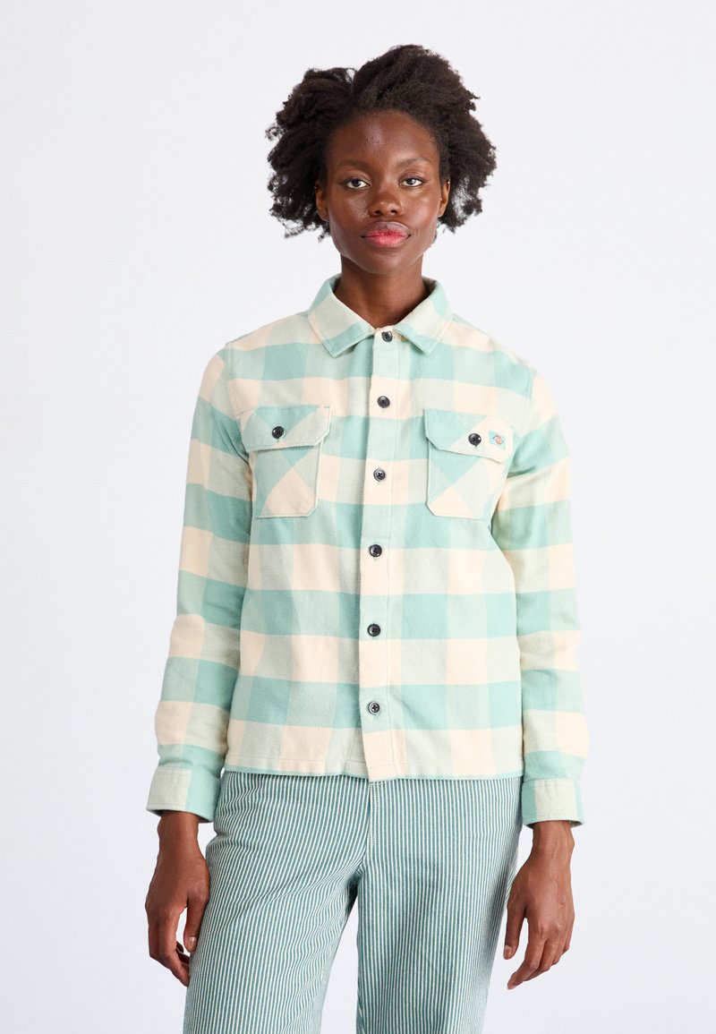Dickies SACRAMENTO - Chemisier - surf blue