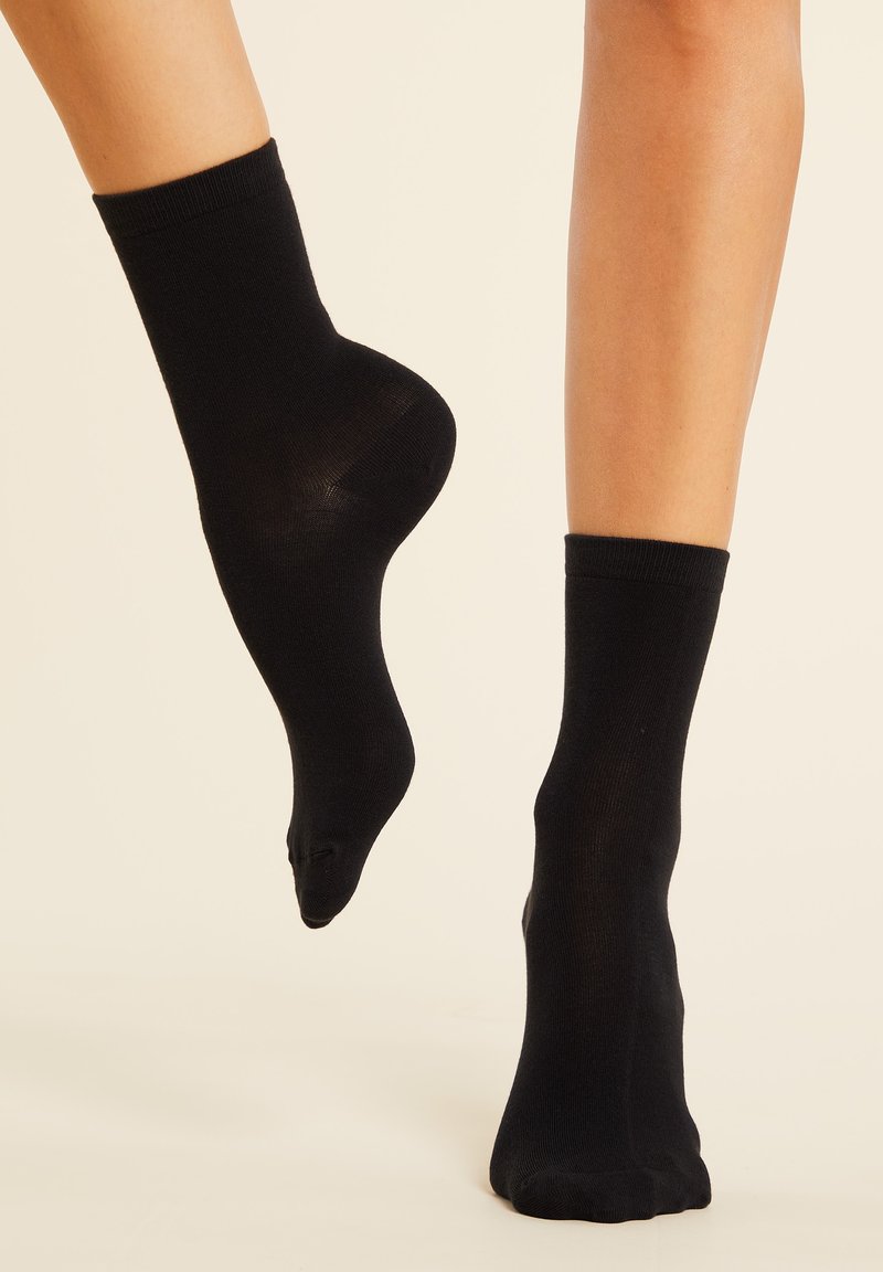 Etam 2 PACK - Calze - noir