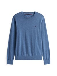 ESSENTIAL CREW NECK - Stickad tröja - petrol blue