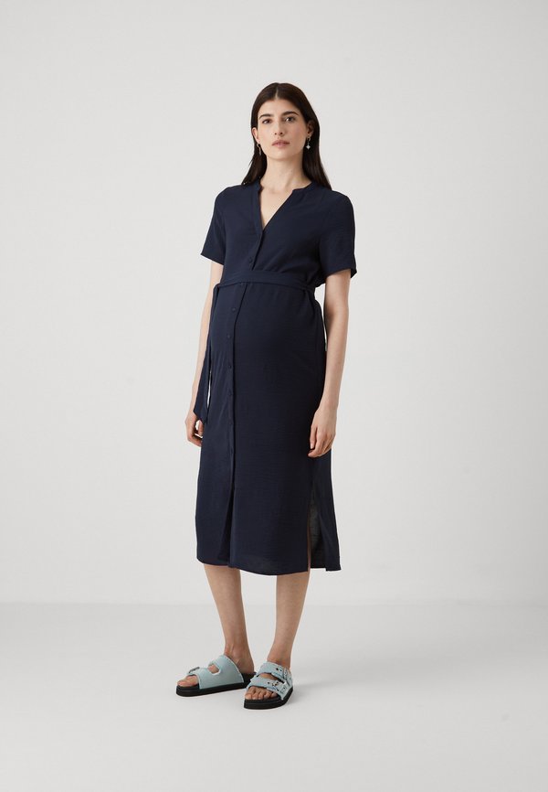 VMMALVA SHIRT DRESS  - Blusenkleid - night sky