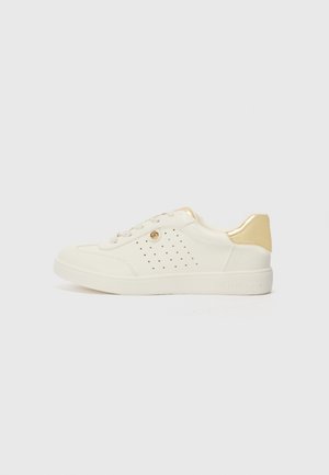 JEM SCOTTY - Matalavartiset tennarit - white/gold