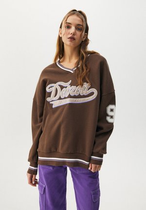 Sweatshirt - brown