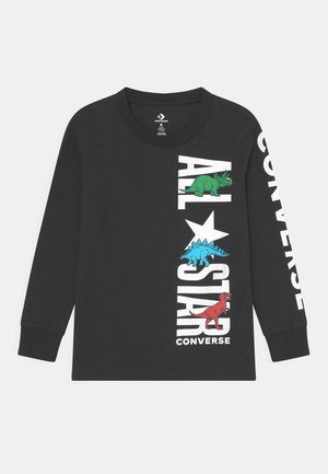 DINOVERSE VERTICAL TEE UNISEX - Langarmshirt - black/white