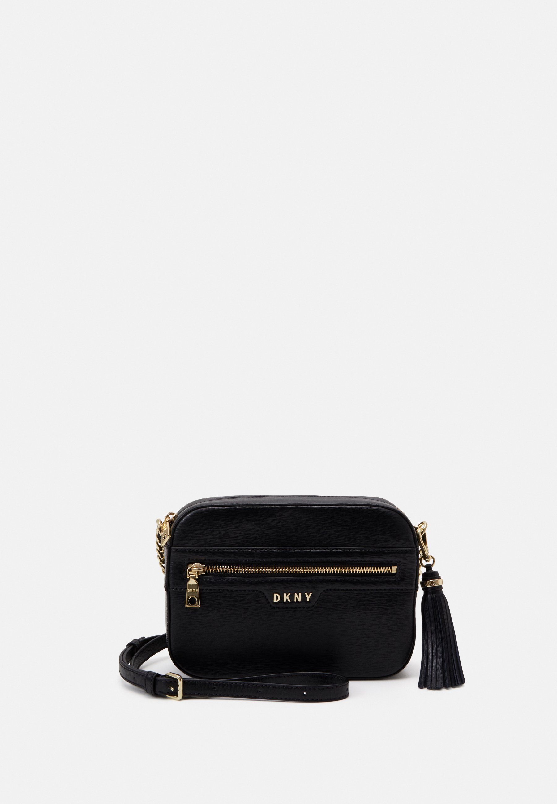 dkny camera bag black