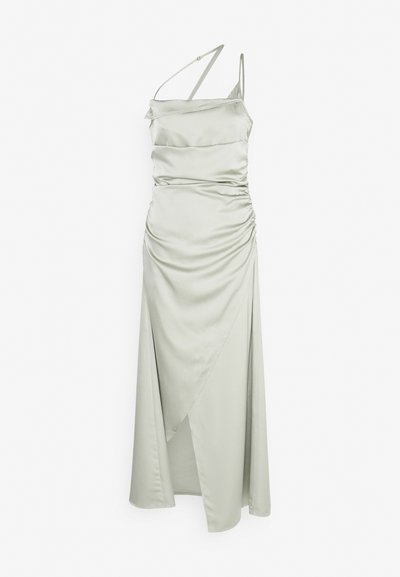 Han Kjøbenhavn ASYMMETRIC SLIP DRESS - Koktailové šaty/večierkové šaty - cold khaki