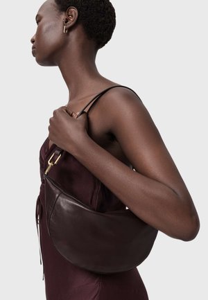 AllSaints LUNA MICRI - Handtas - port red