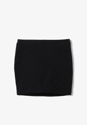 UTOPJA, BLACK MINI SKIRT - Minirok - black
