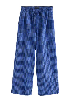 Next TEXTURED  - Hlače - blue/black